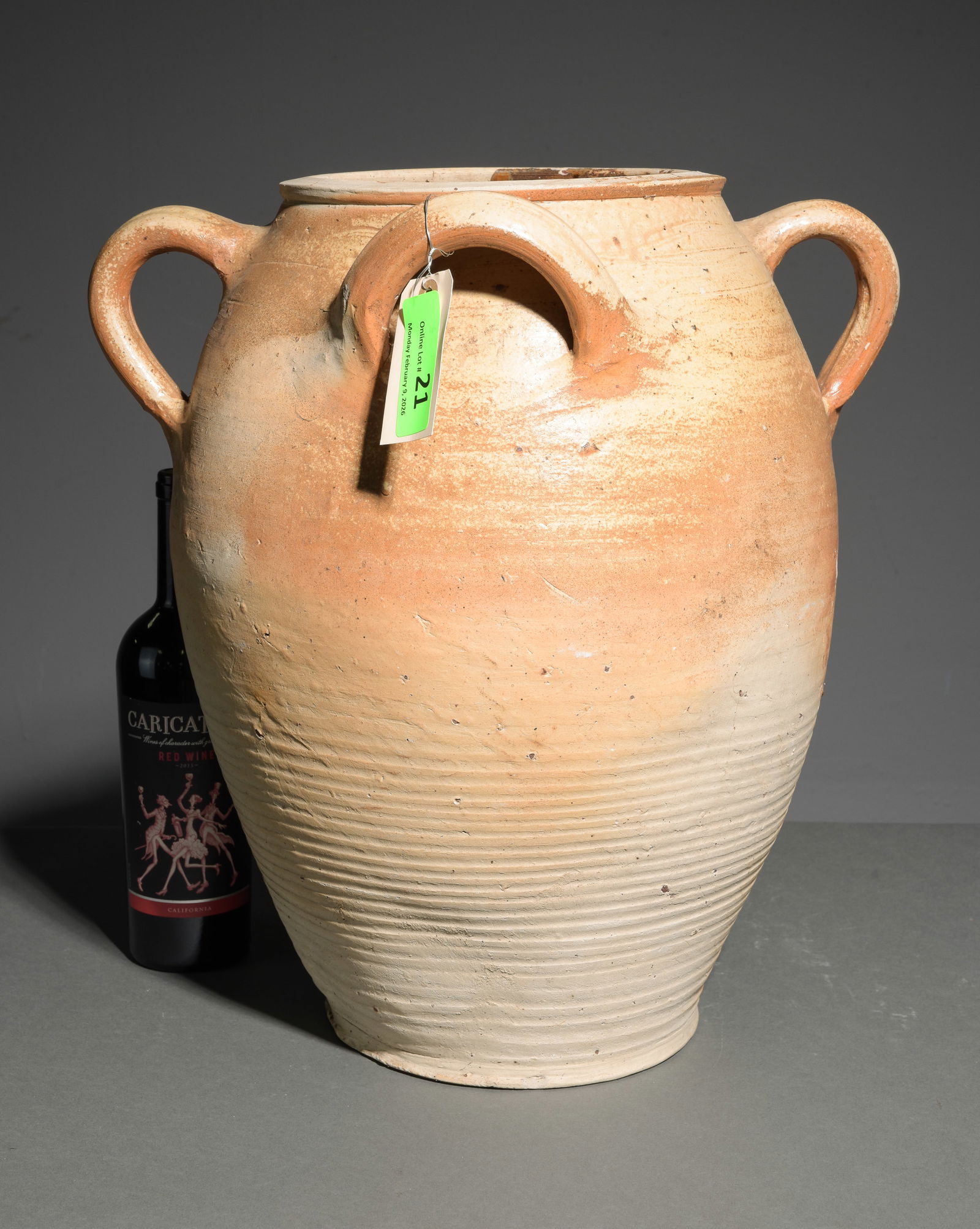 French Terracotta Pot #1: French Terracotta Pot - 19 in tall x 17.5 x 15