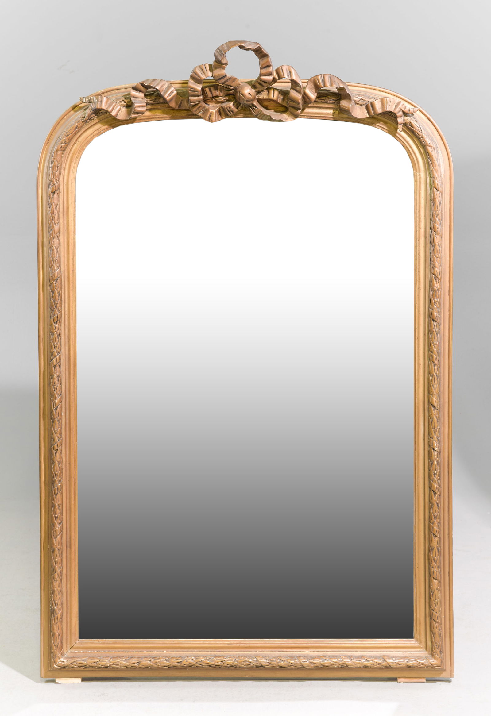 Louis Philippe Style Gold Framed Mirror (1 of 3)