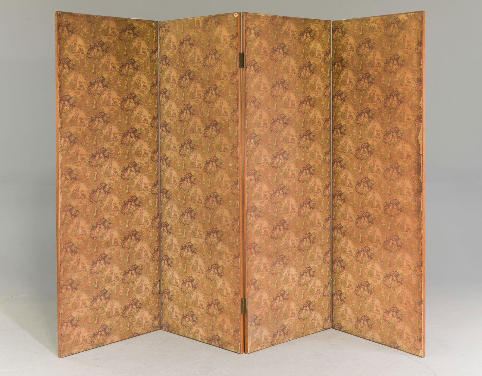 Edwardian Style Four Panel Screen (1 of 4)