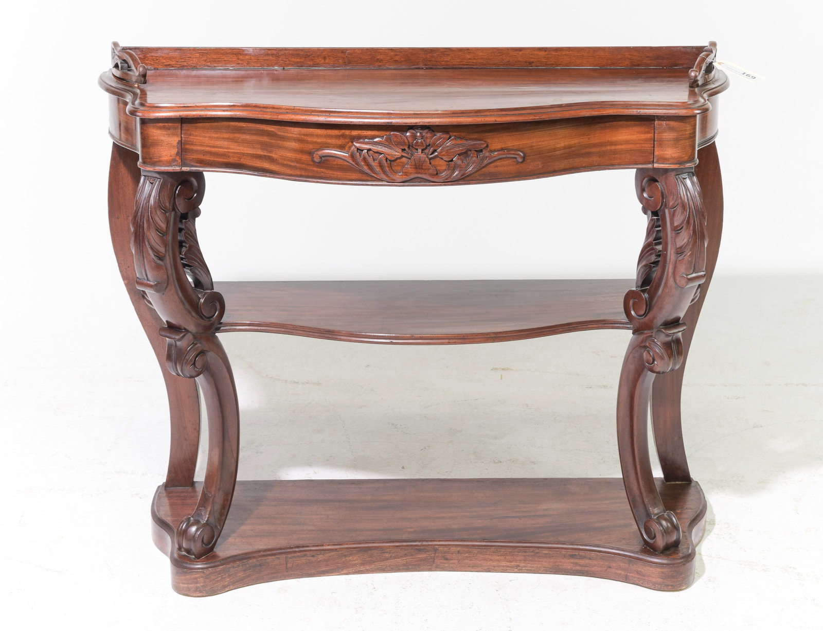 Victorian Style Mahogany Hall Table / Console (1 of 5)