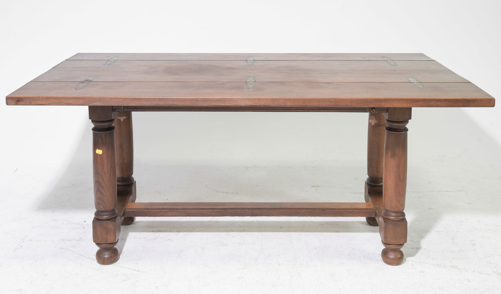 French Rustic Oak Envelope Table - 2