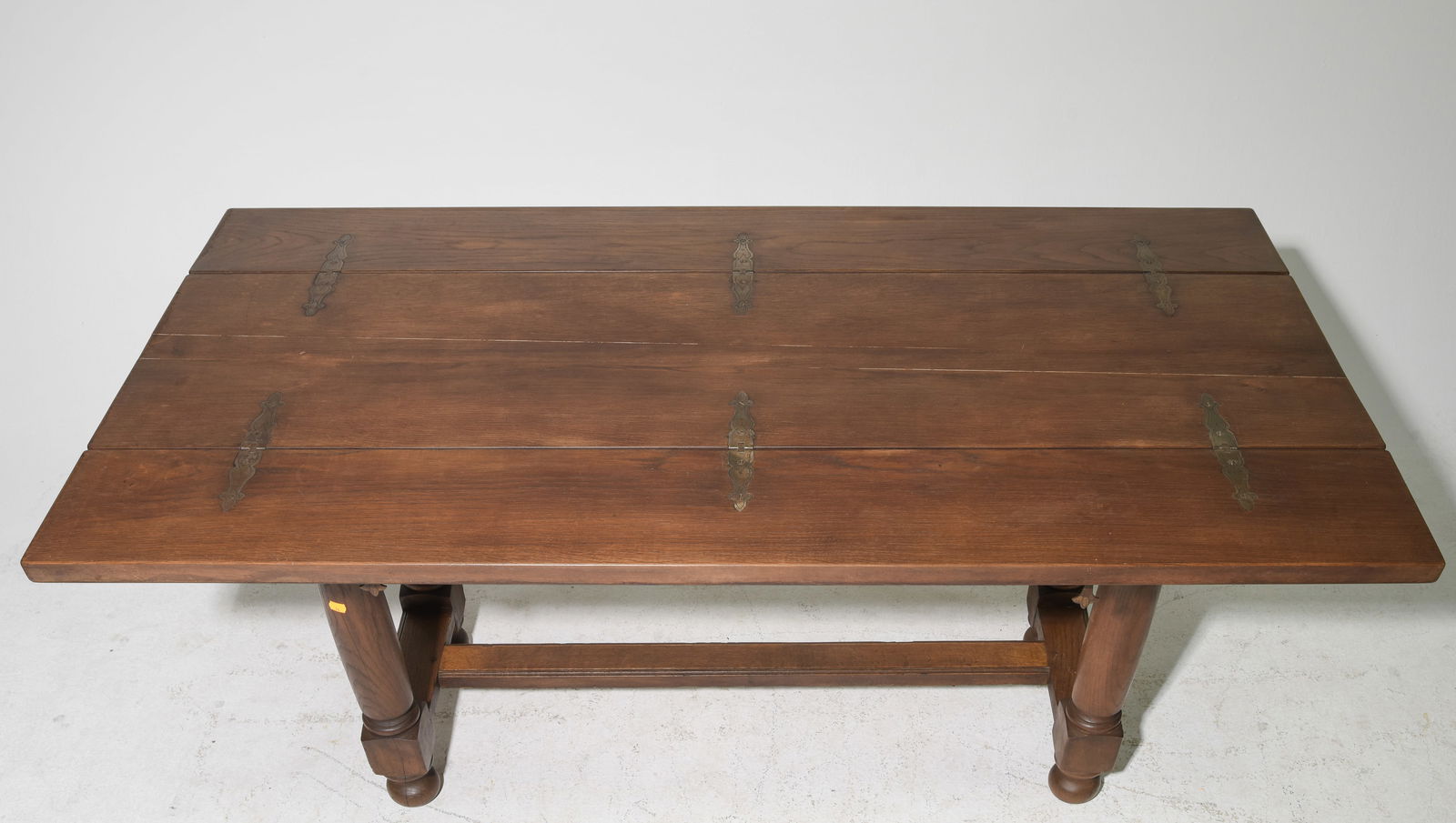 French Rustic Oak Envelope Table - 3