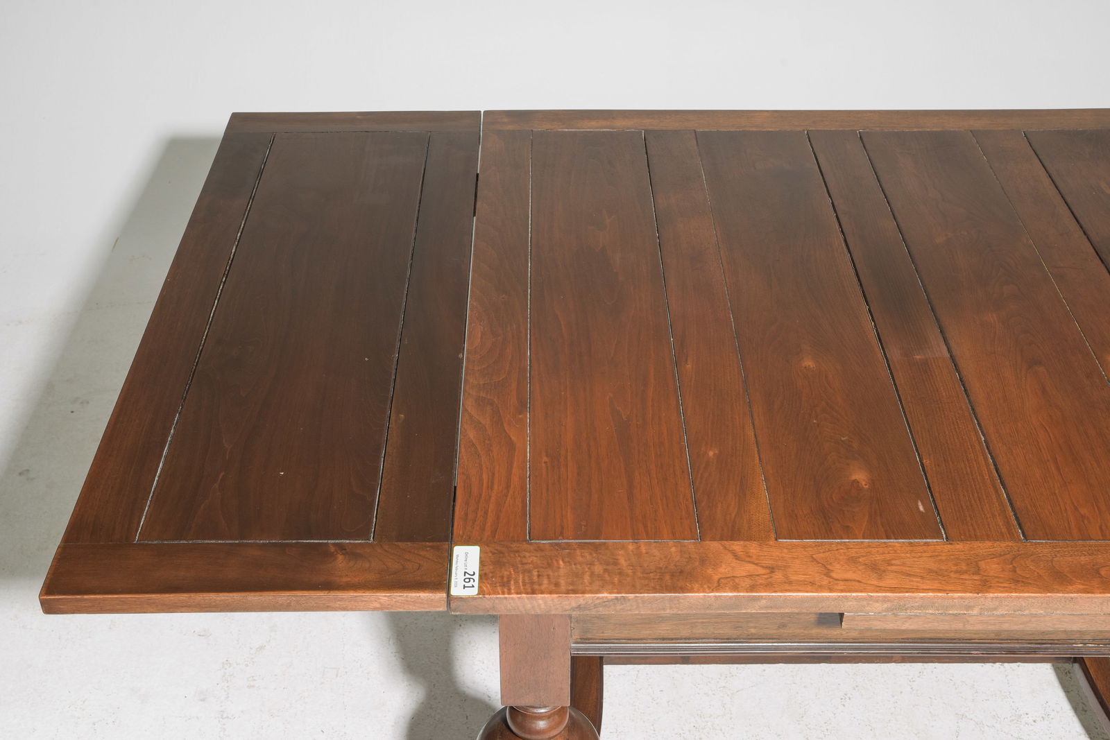 British Oak Draw Leaf Dining Table - 3