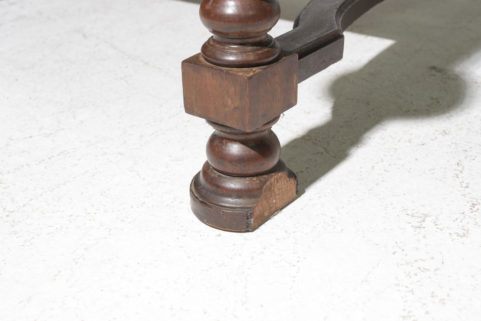 British Oak Draw Leaf Dining Table - 5