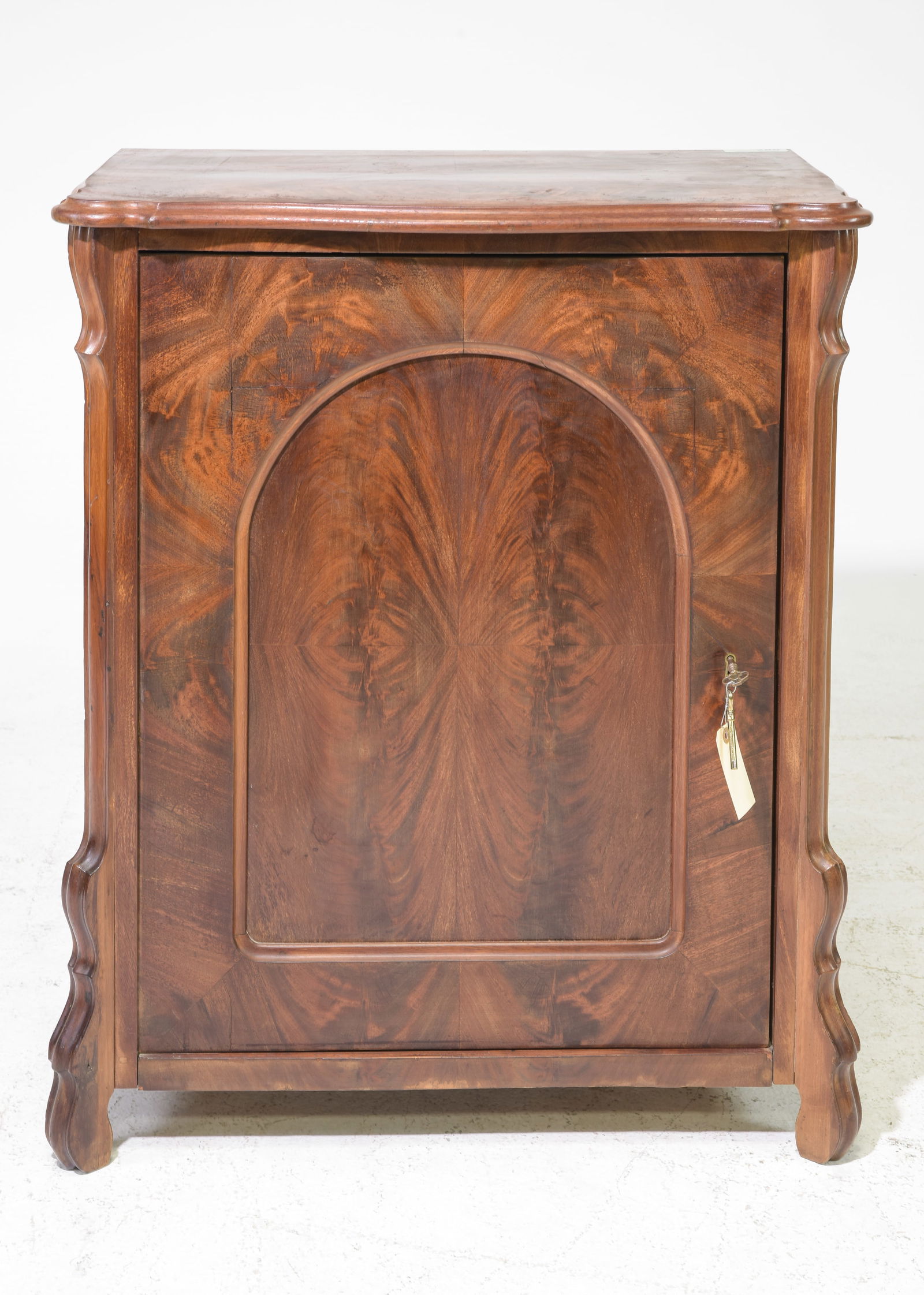 Danish Walnut Single Door Cabinet (1 of 3)