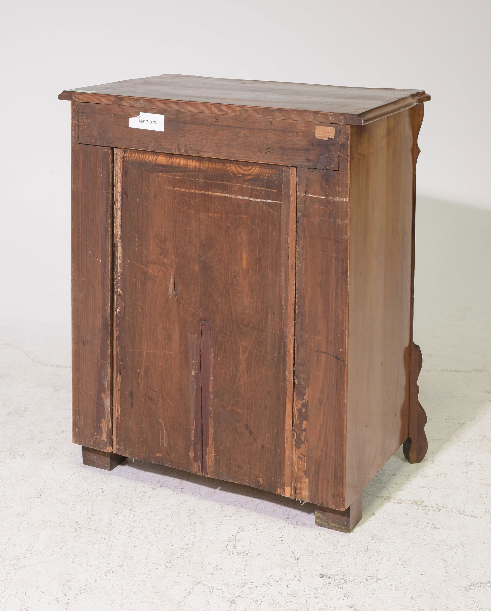 Danish Walnut Single Door Cabinet - 3