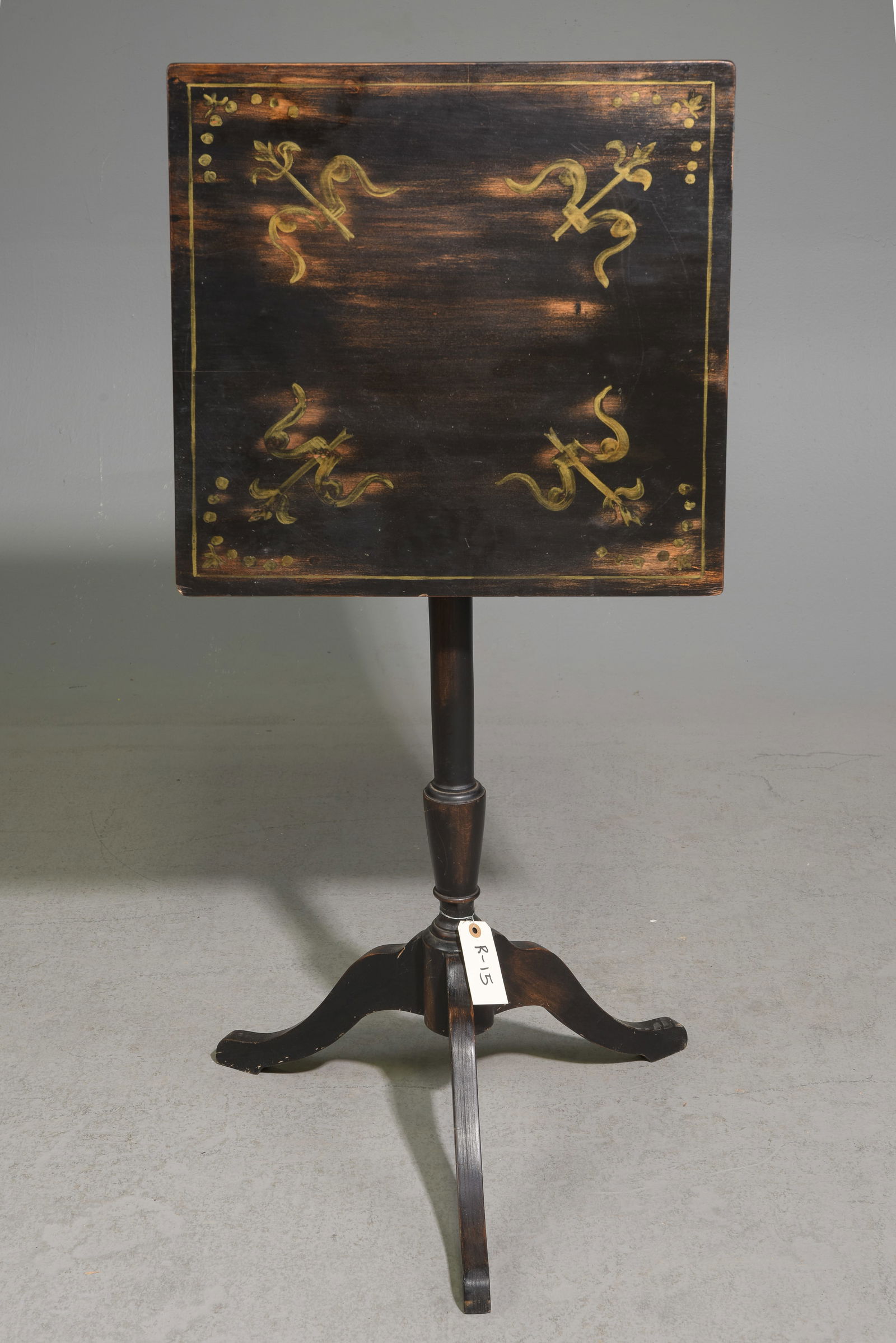 Hand Painted Tilt Top Table (1 of 3)