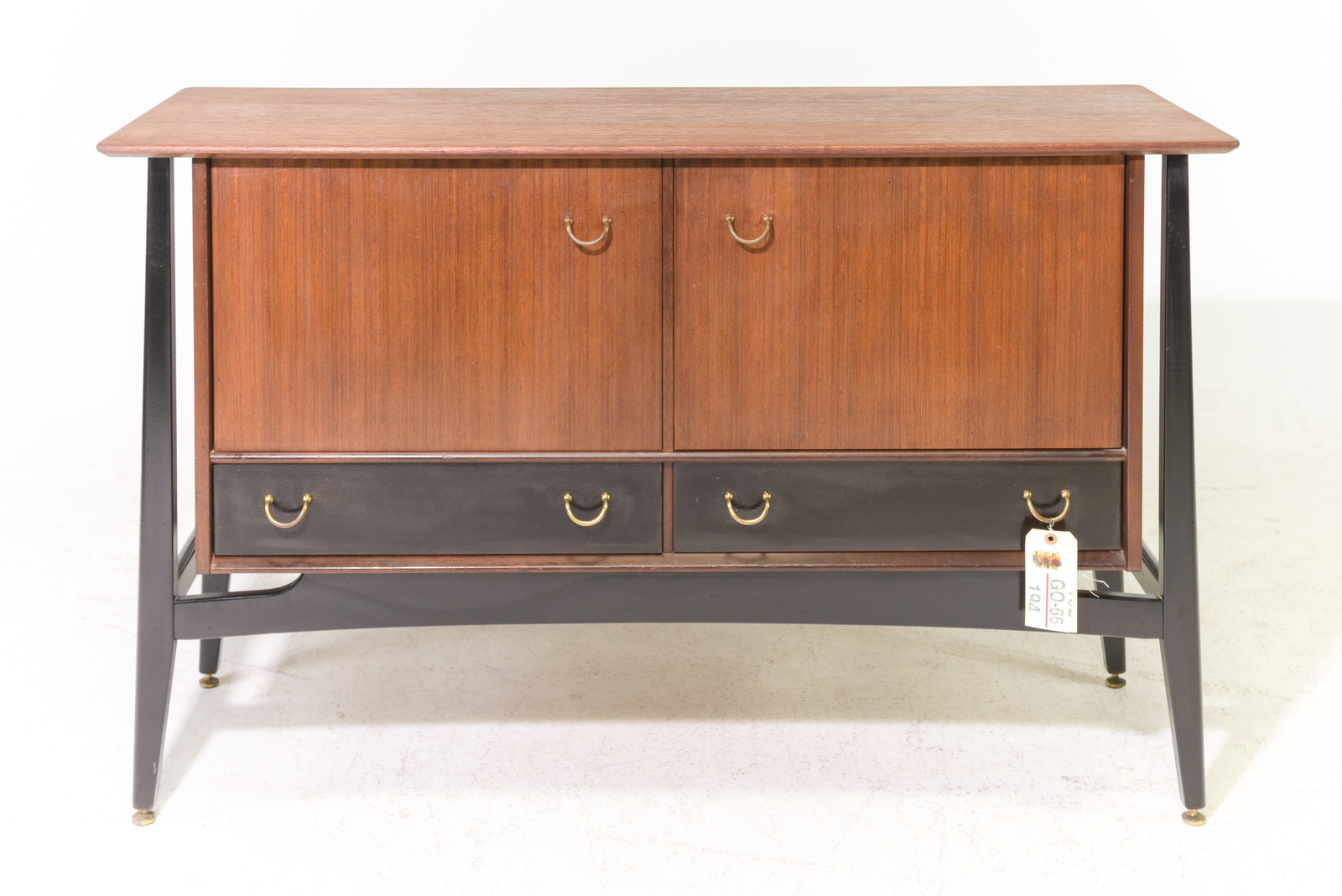 Mid Century Modern Black & Tola Sideboard - Gplan (1 of 8)