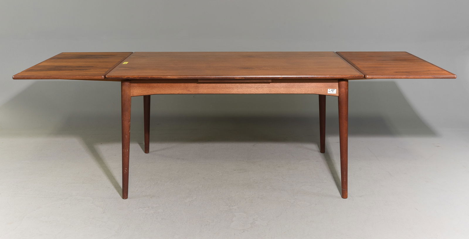 Mid Century Modern Draw Leaf Dining Table - 4