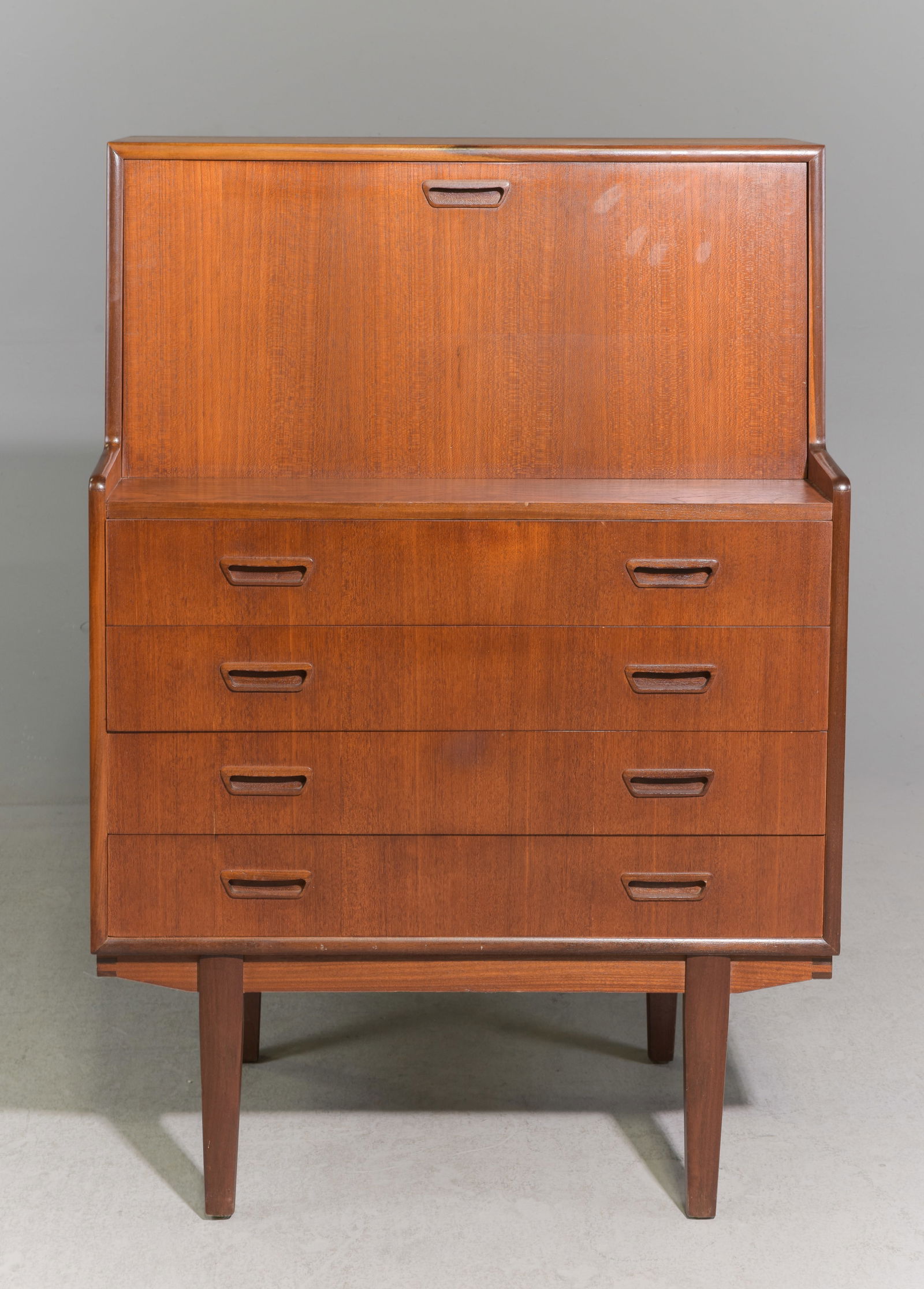 Mid Century Modern Drop Front Desk - Turnidge (1 of 7)