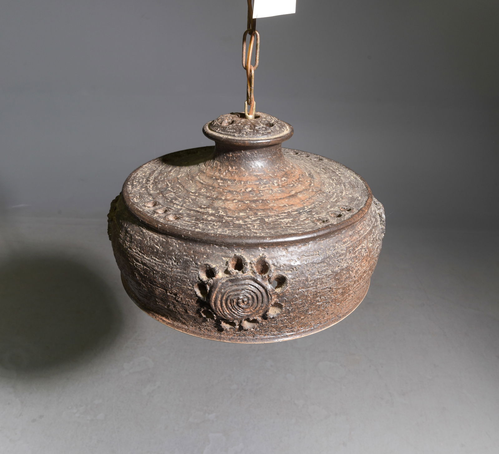 Danish Hand Made Pottery Chandelier #1 (1 of 2)