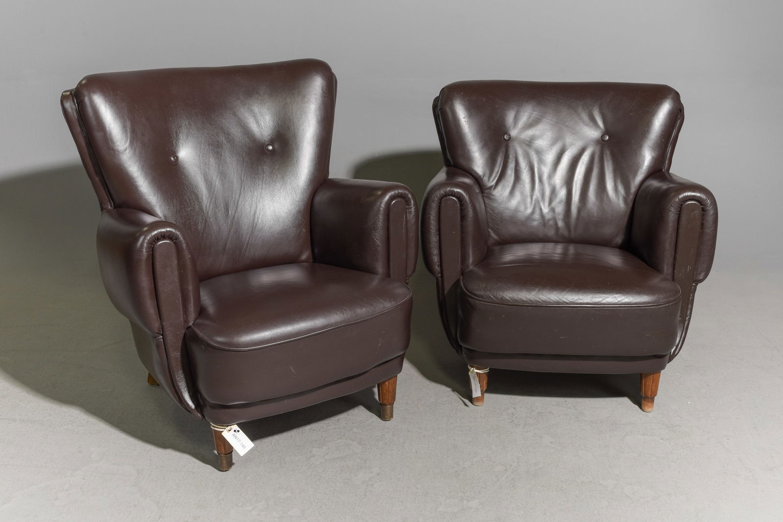 Danish Mid Century Style His & Hers Lounge Chairs (1 of 5)