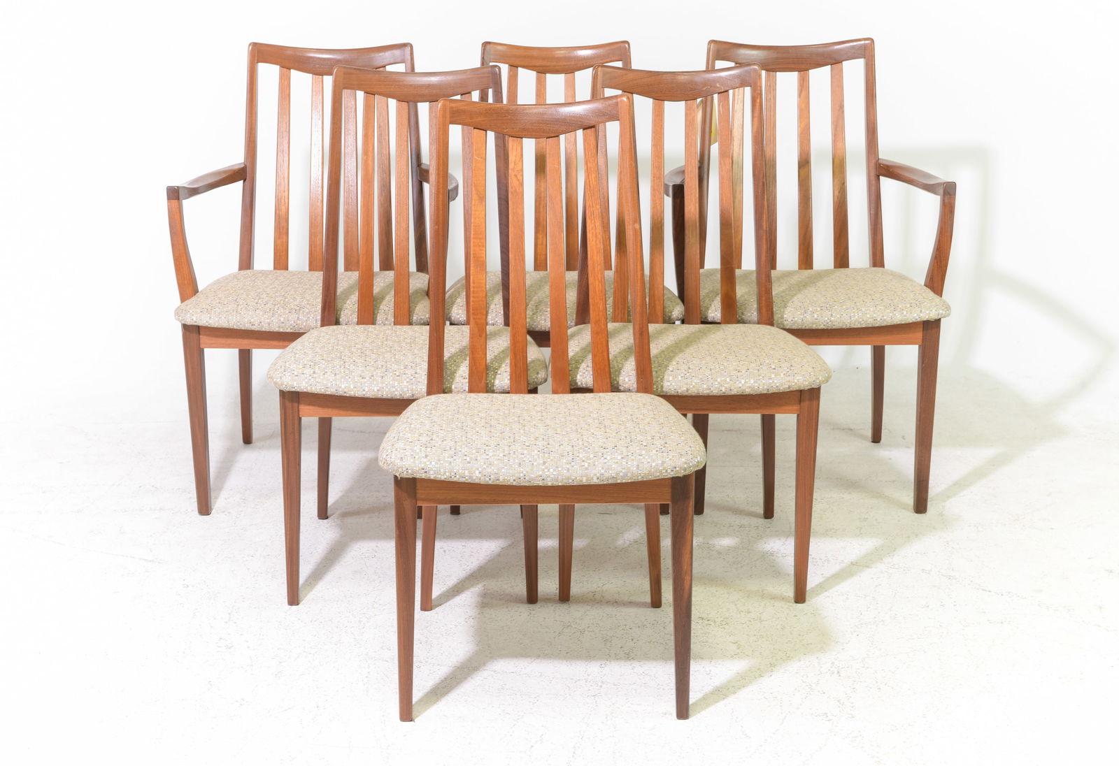 6 High Back Mid Century Dining Chairs - G-Plan (1 of 6)