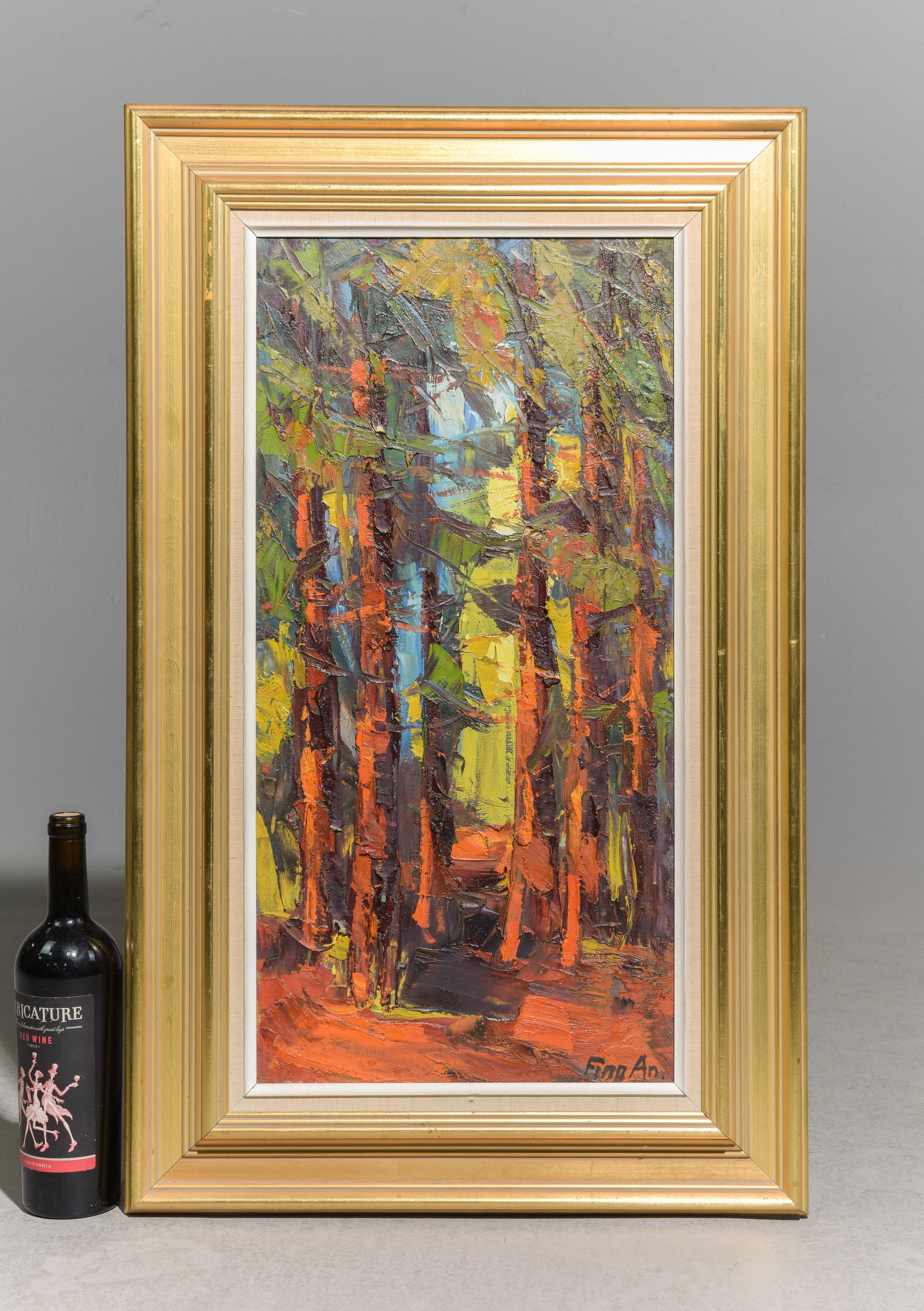 Finn Andersen Impressionist Woodland Landscape (1 of 3)