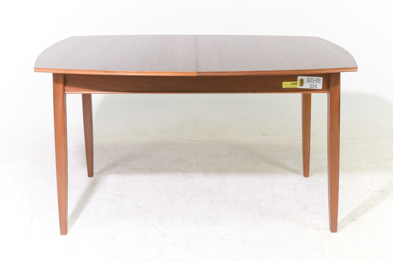 Mid Century Modern Dining Table with Leaf - Vanson (1 of 5)