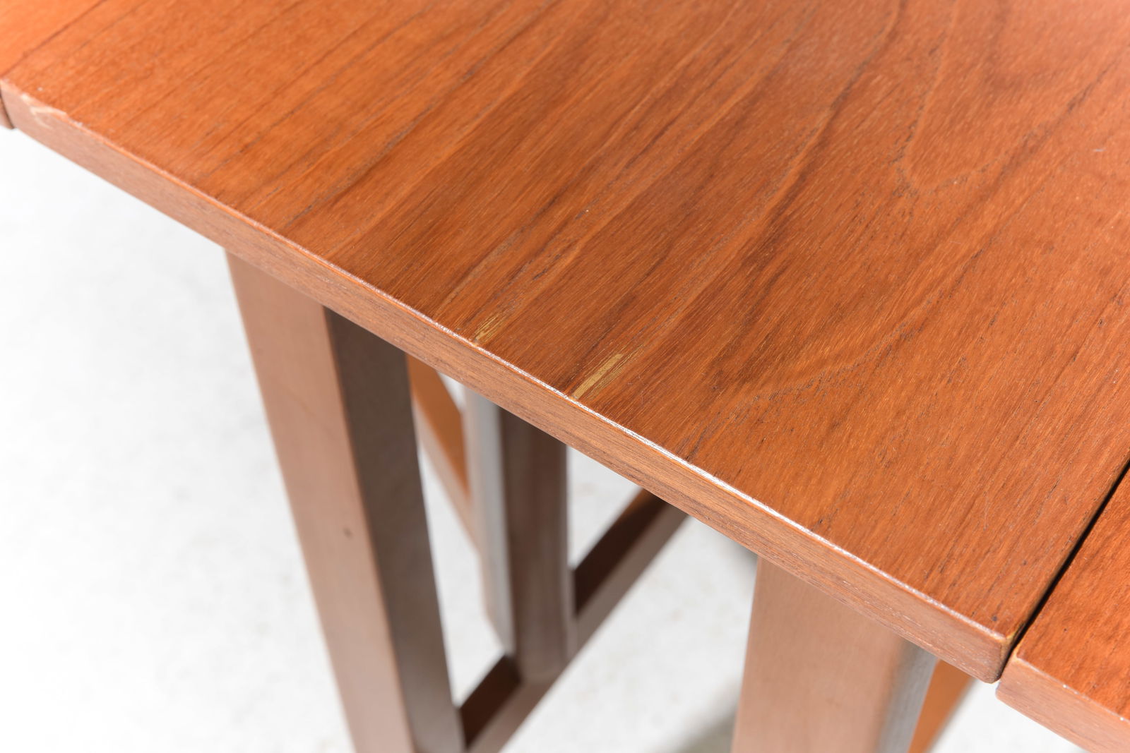 Mid Century Modern Drop Leaf Table - 5