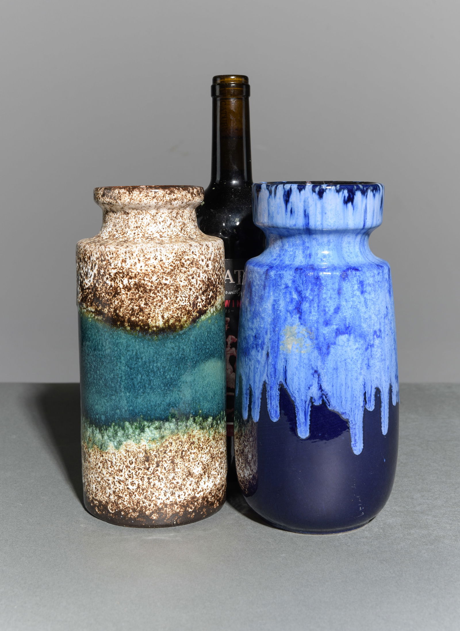 2 West German Pottery Vases #3 (1 of 4)