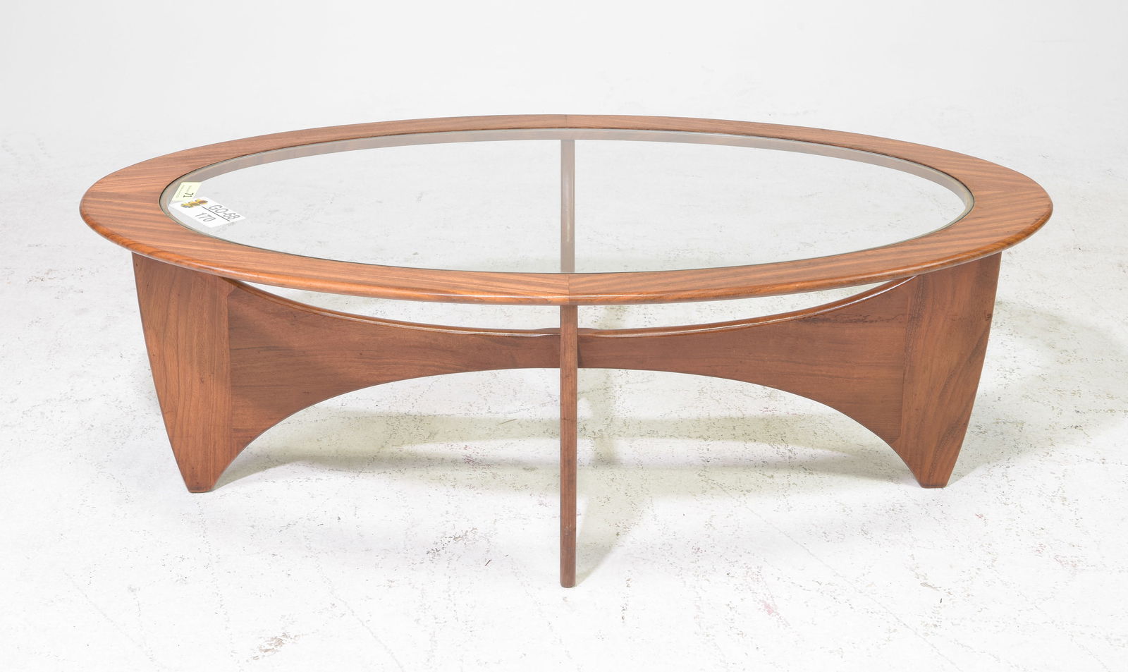 Mid Century G-Plan Oval Astro Coffee Table (1 of 3)
