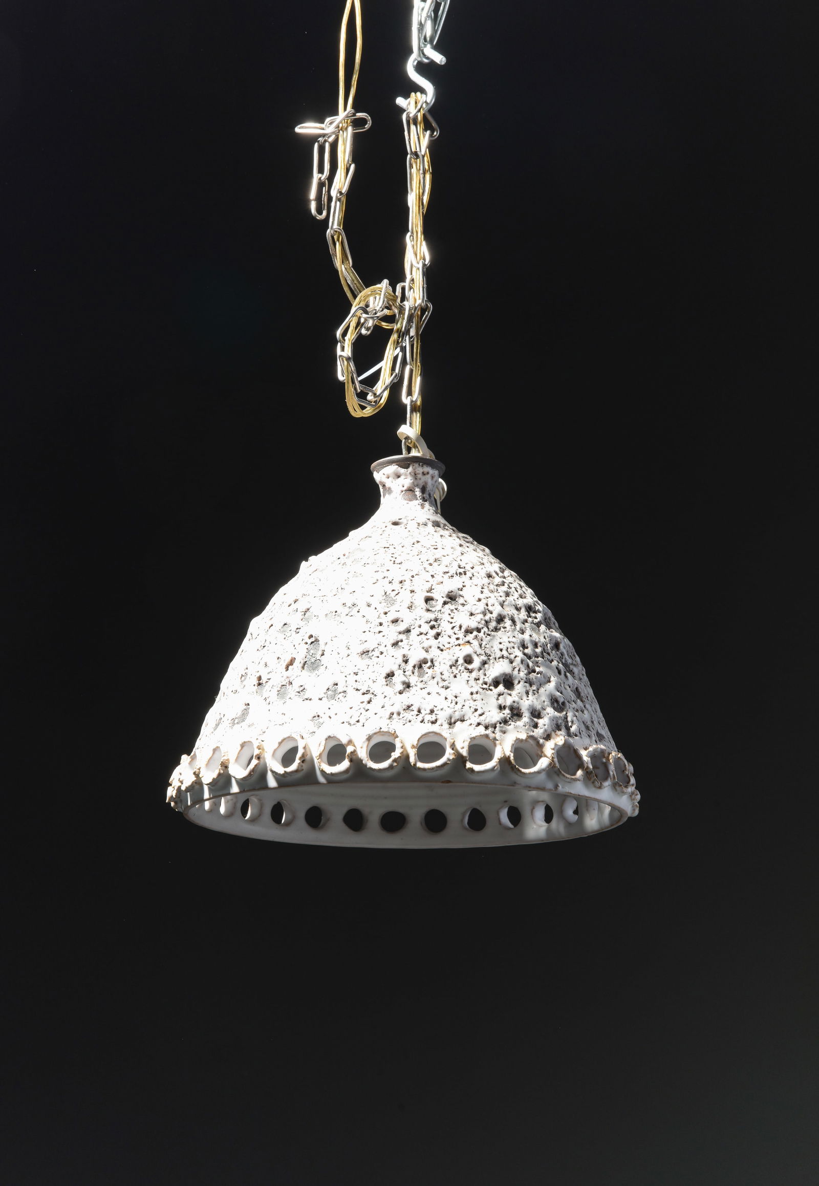 Danish Hand Made Pottery Chandelier #1 (1 of 2)