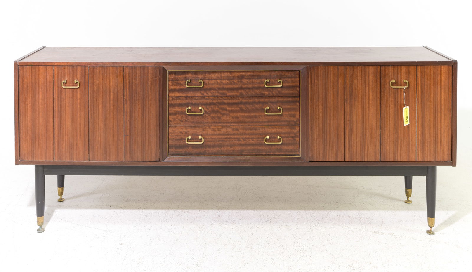 G-Plan Sideboard in Tola Wood with Ebonized Legs (1 of 7)