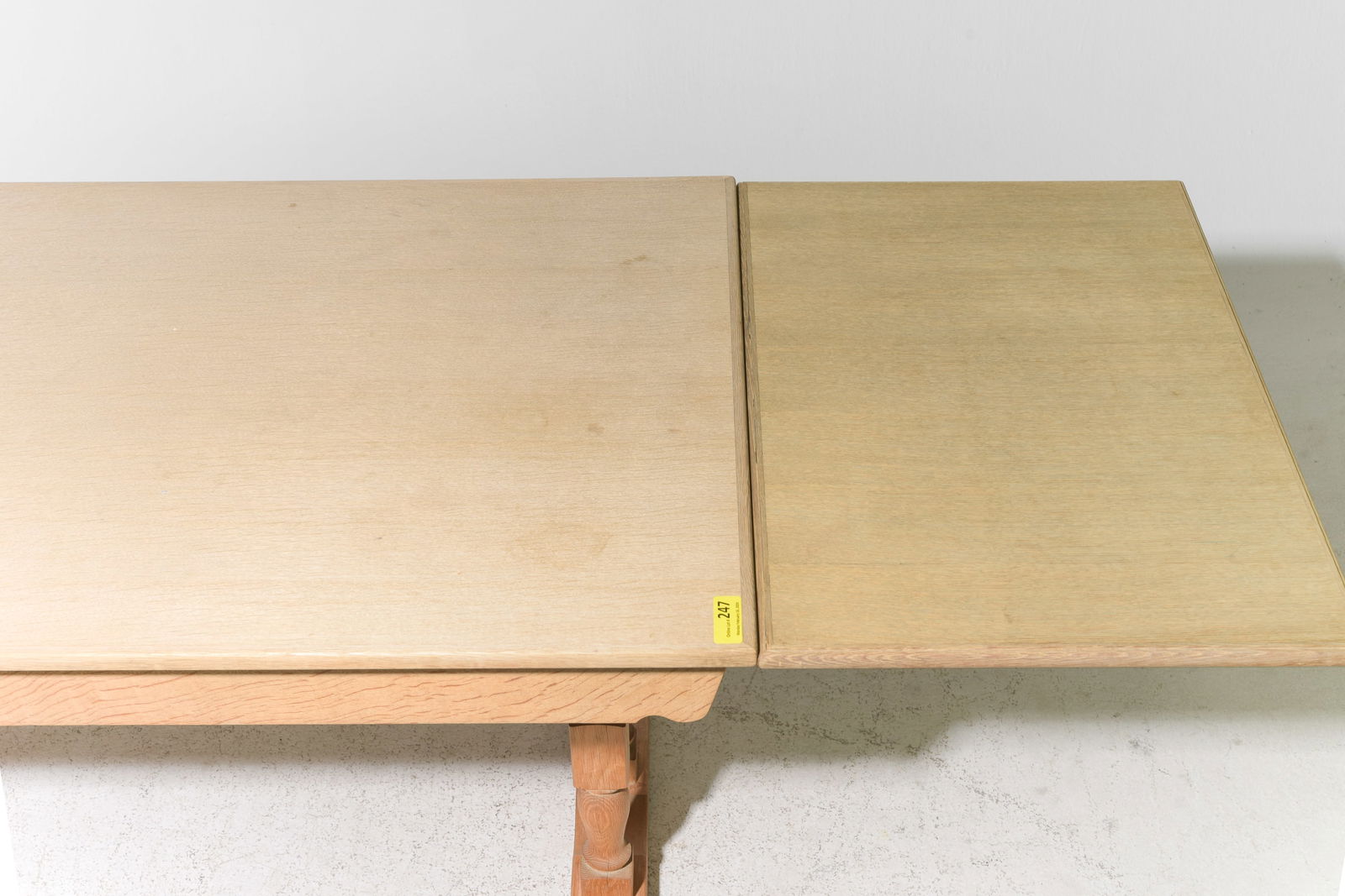 Danish Oak Draw Leaf Dining Table - 4