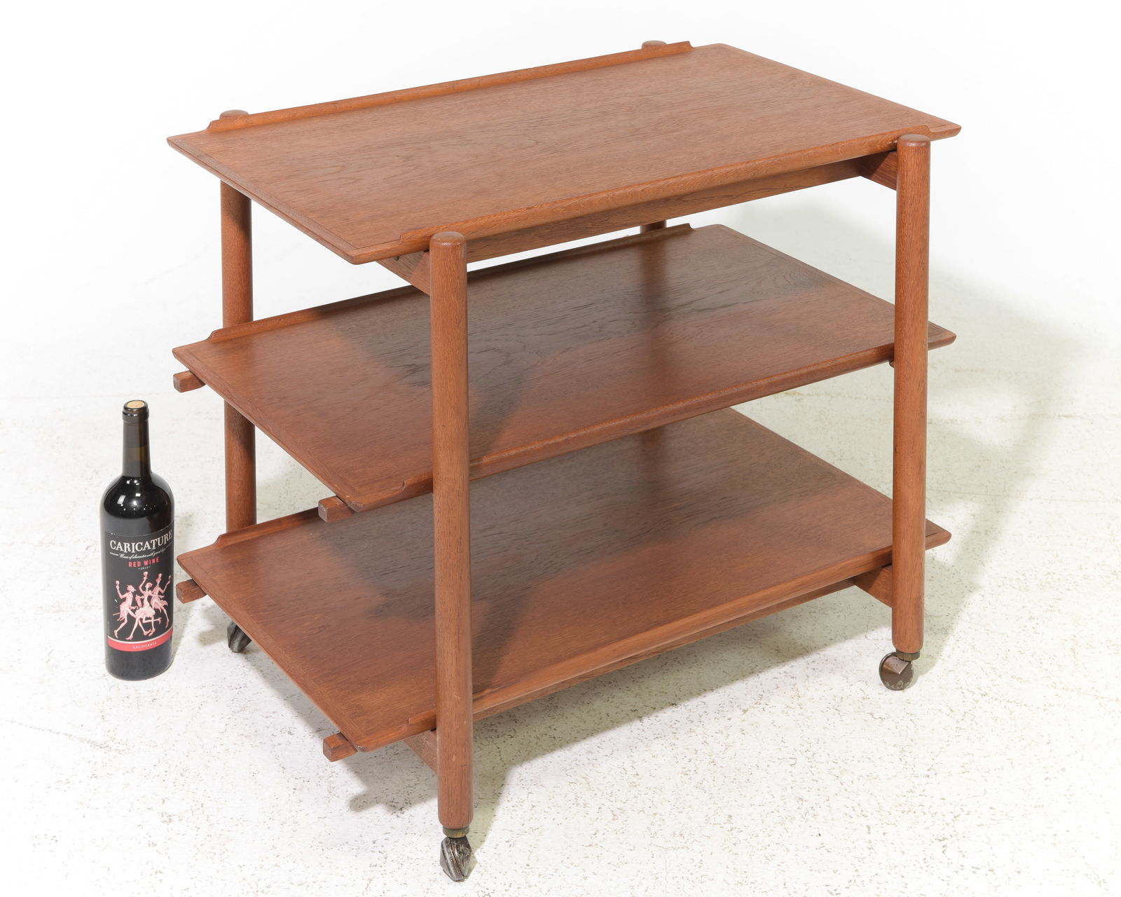 Danish Modern Three Tier Trolley / Cart (1 of 3)