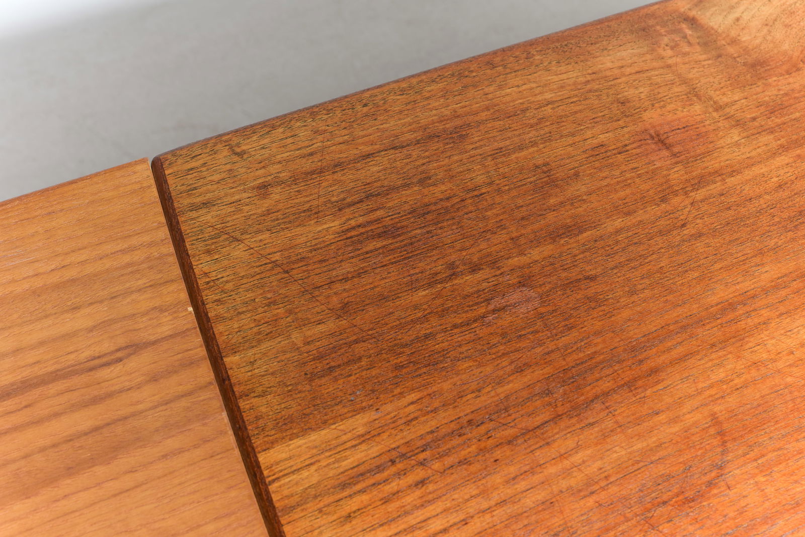 Danish Modern Draw Leaf Dining Table - 6