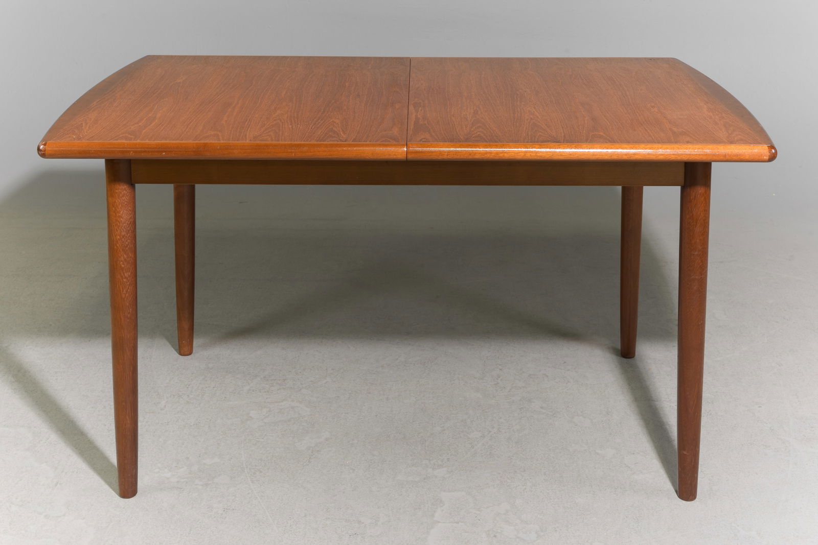 Mid Century Modern Dining Table with Pop Up Leaf (1 of 3)
