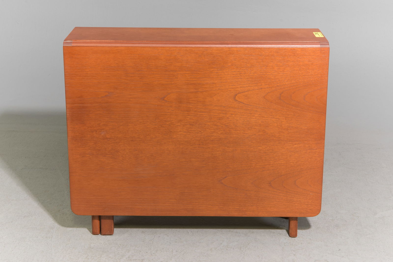 Mid Century Modern Drop Leaf Table: Danish Modern Style Drop Leaf Table - 29 in tall x 32.5 x 9, Leaves add an additional 25 inches each