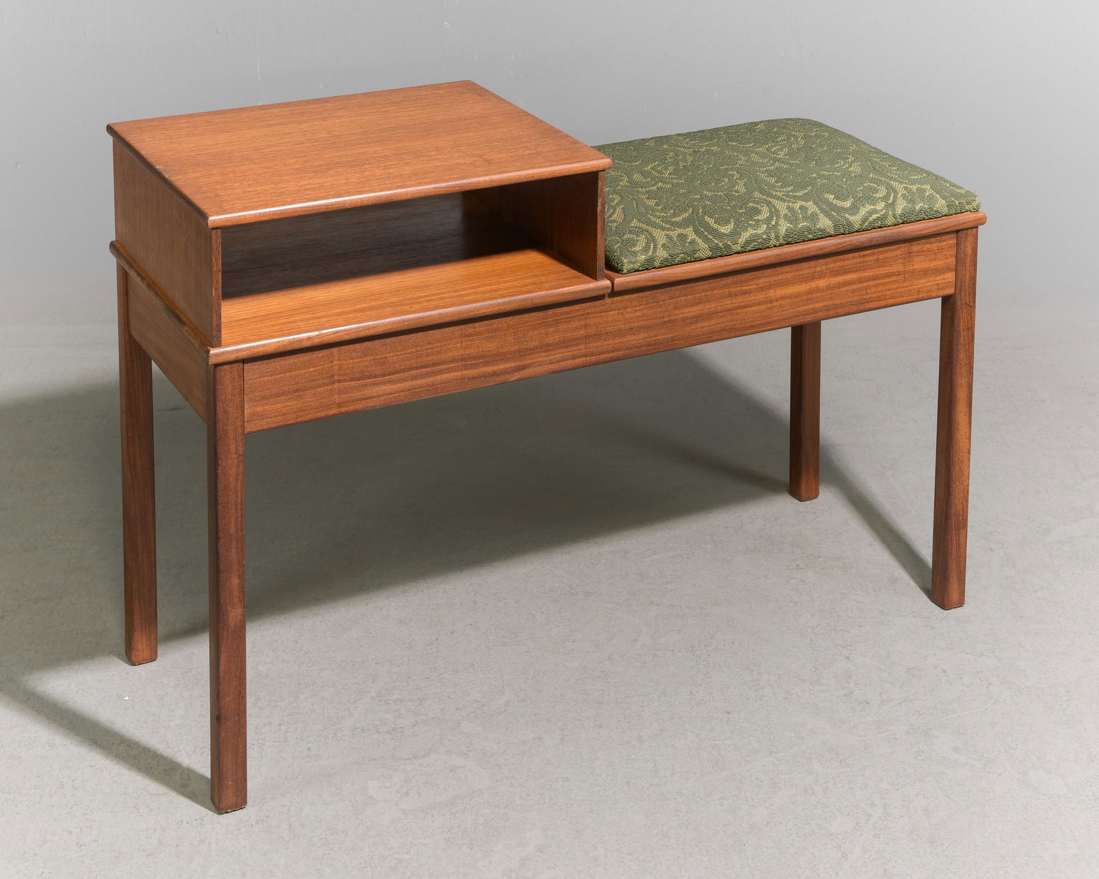 Mid Century Modern Telephone Bench #1 (1 of 4)
