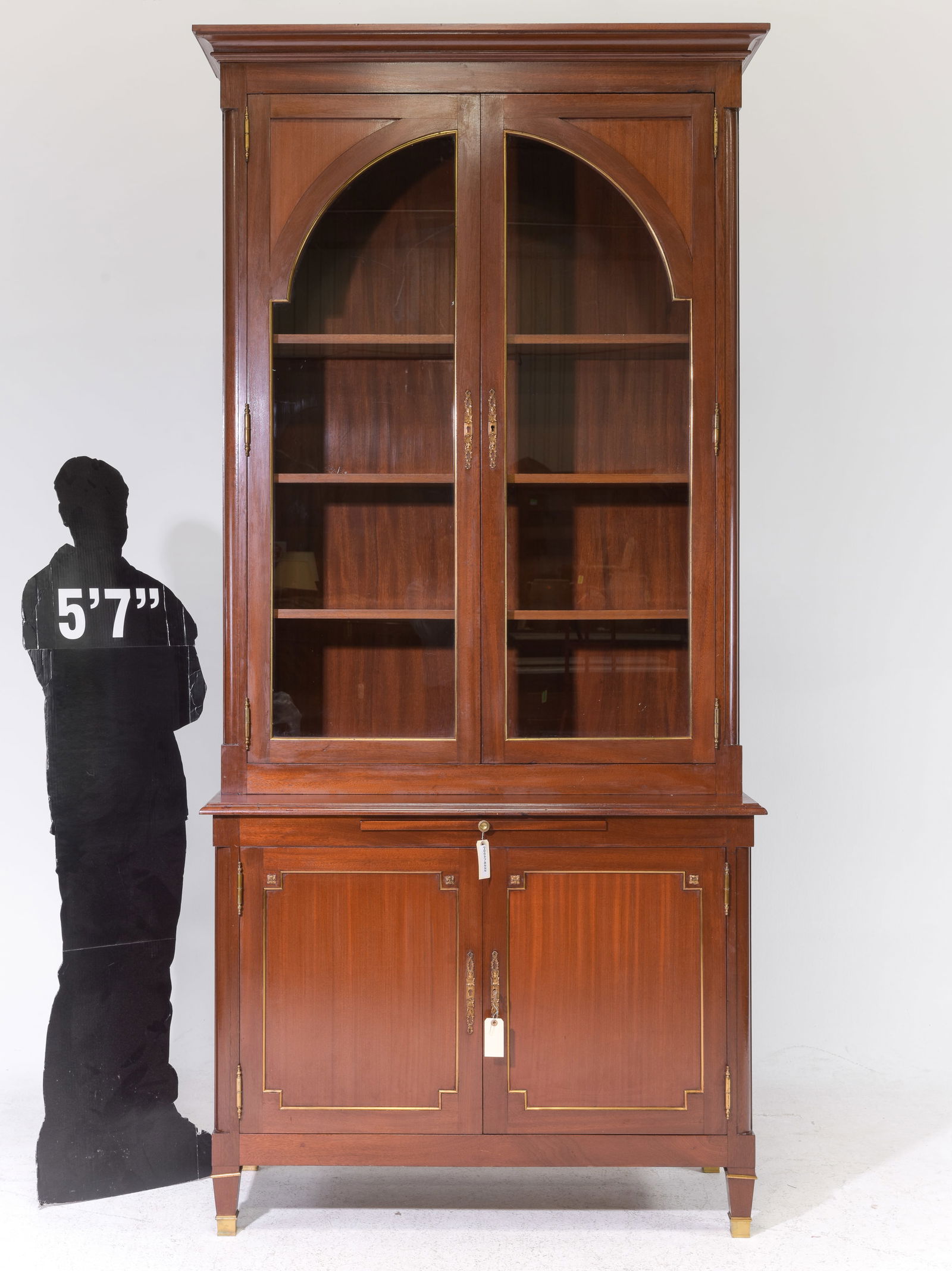 Louis XVI Style Monumental Bookcase (1 of 8)