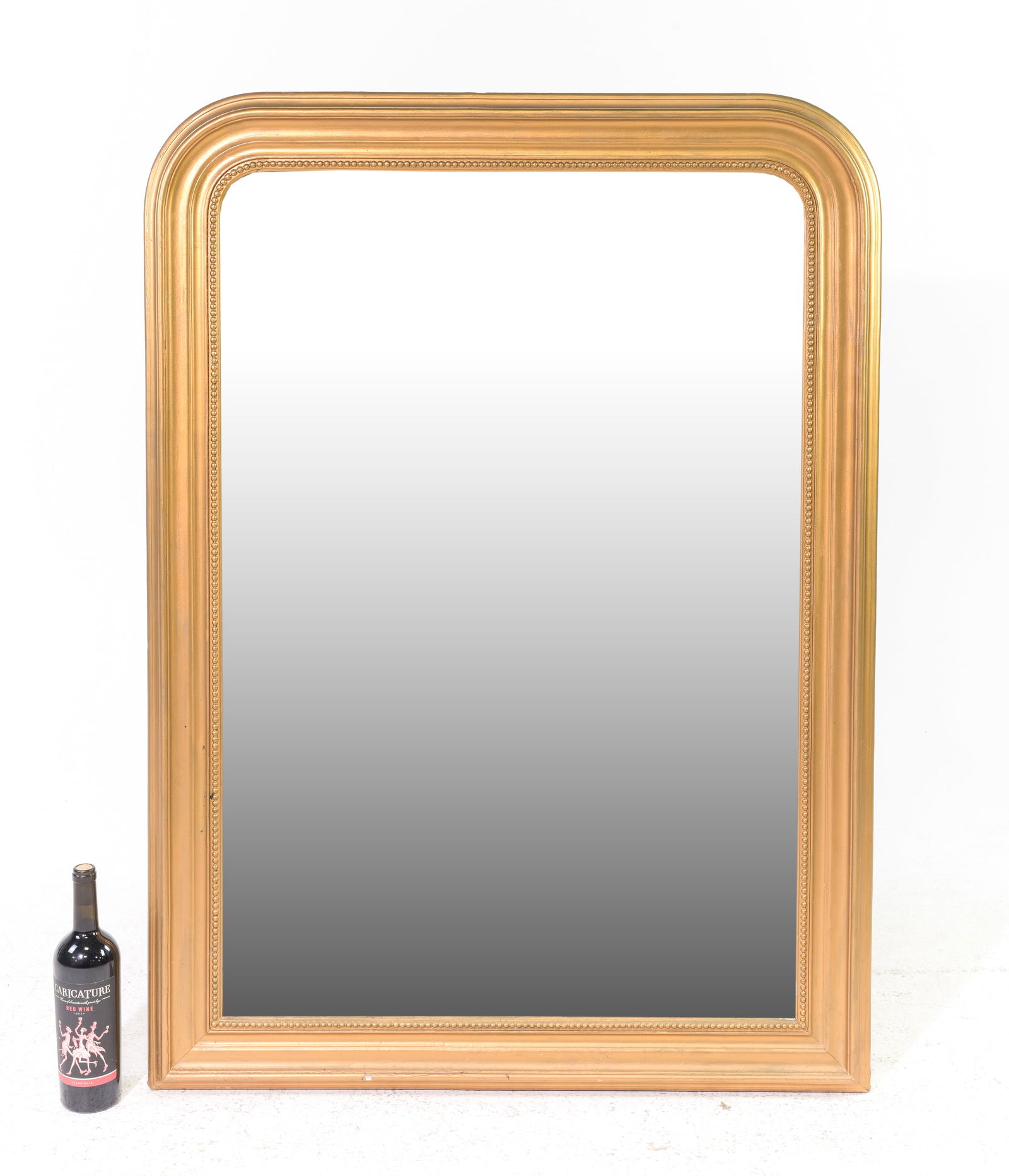 Louis Philippe Style Gold Framed Mirror (1 of 4)