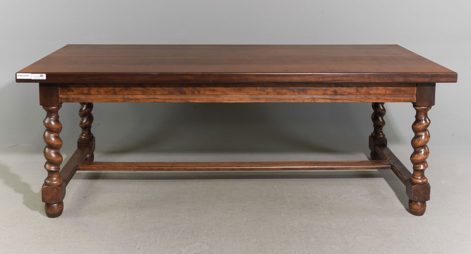 Louis XIII Style French Twist Farmhouse Table (1 of 4)