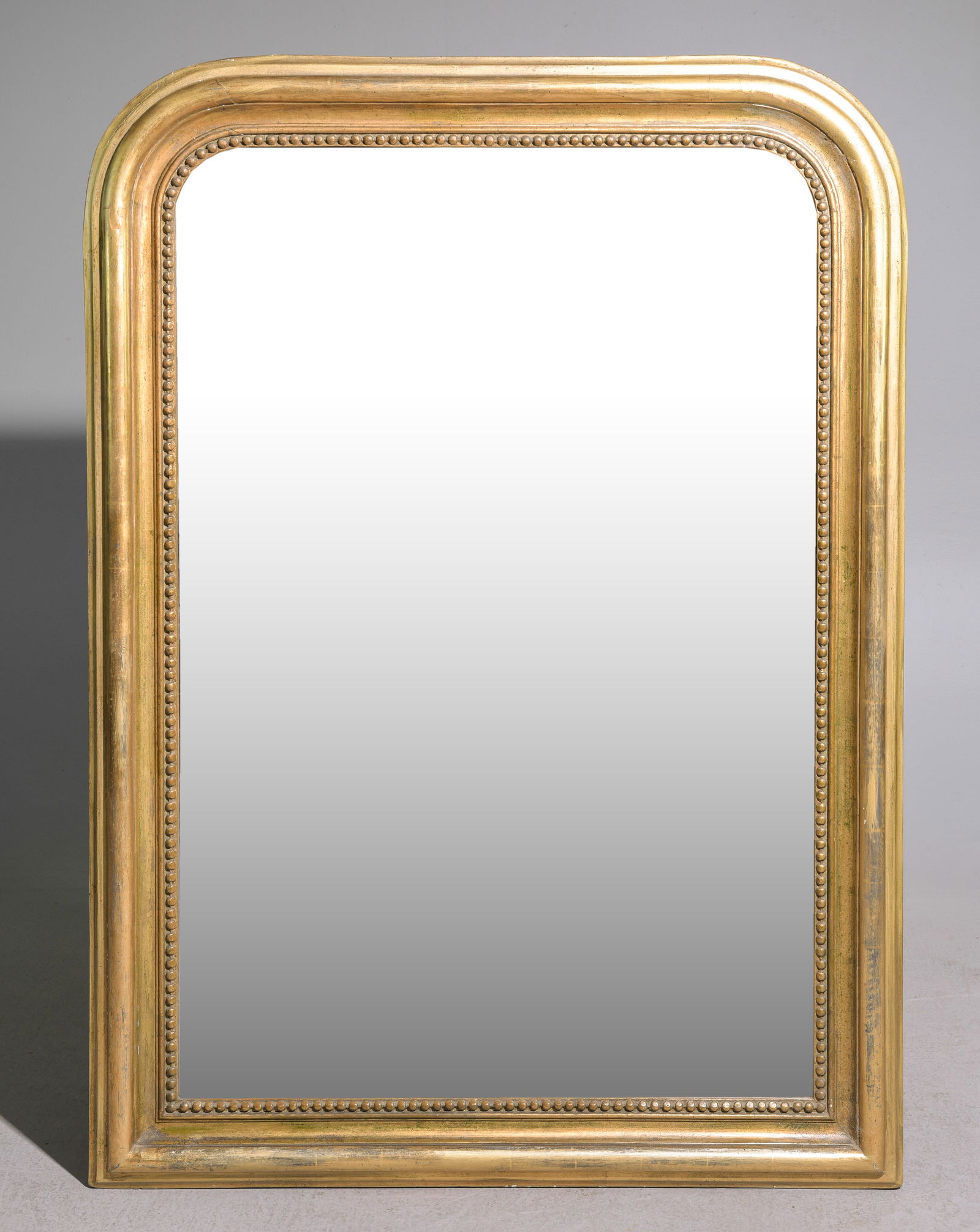 Louis Philippe Style Gold Framed Mirror (1 of 4)