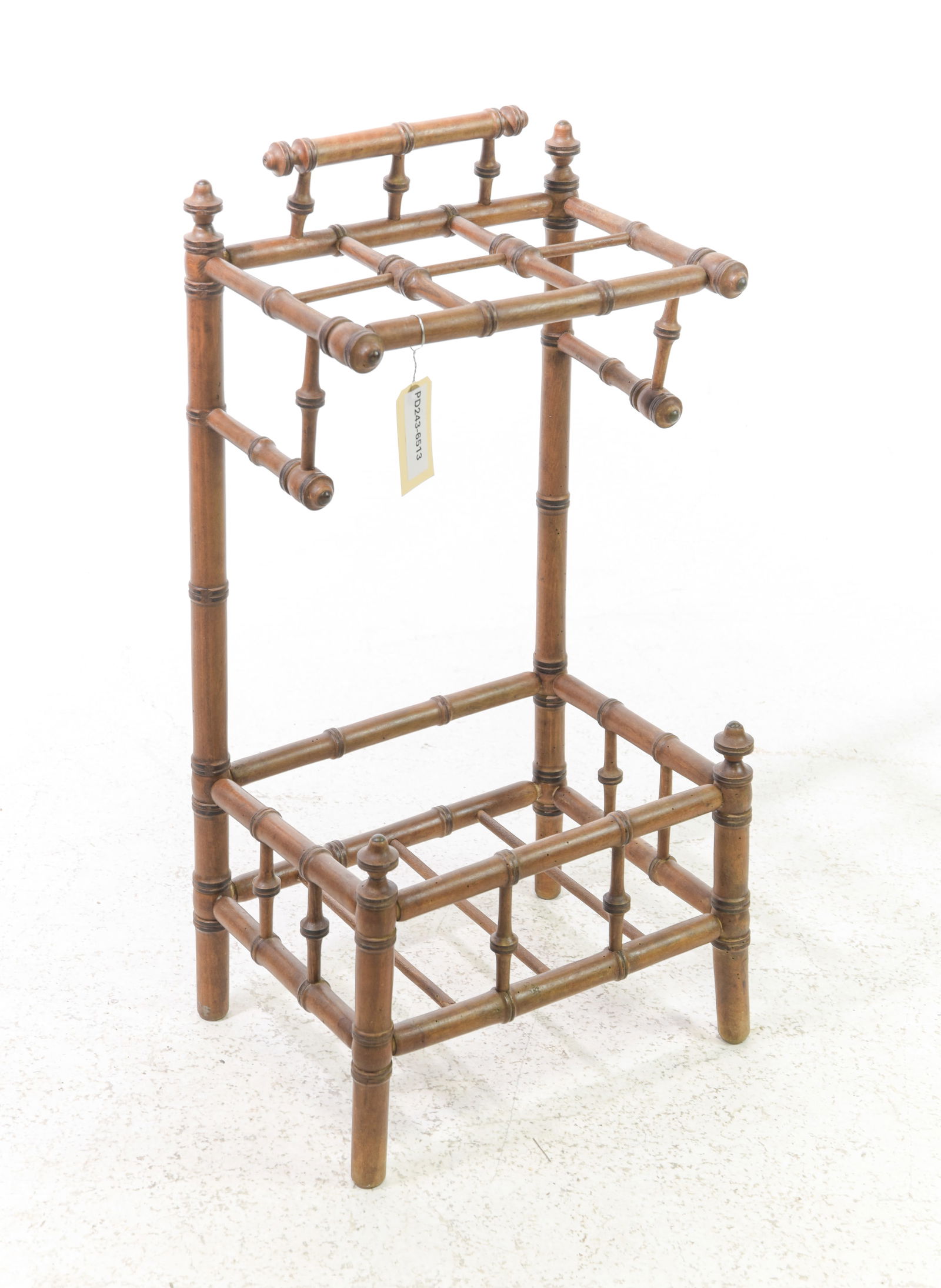 French Faux Bamboo Umbrella / Stick Stand (1 of 3)