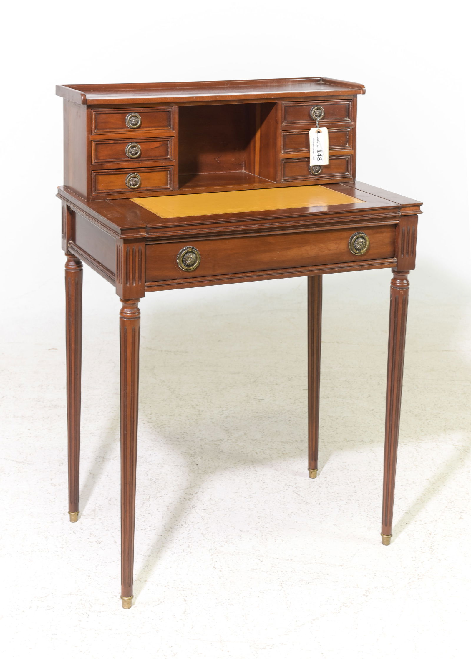 Louis XVI Style Ladies Leather Top Writing Table (1 of 5)