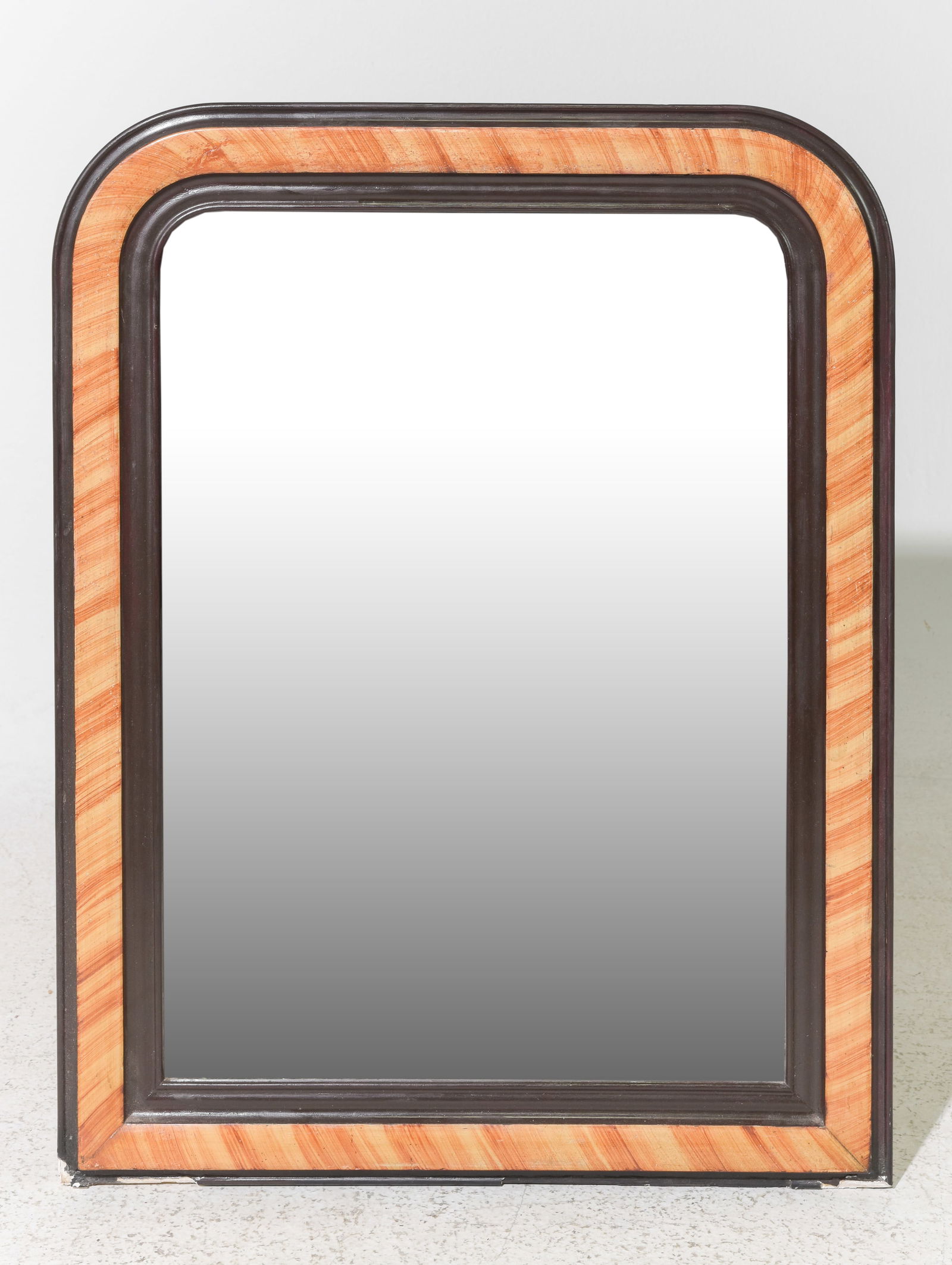 Louis Philippe Style Small Framed Mirror (1 of 3)