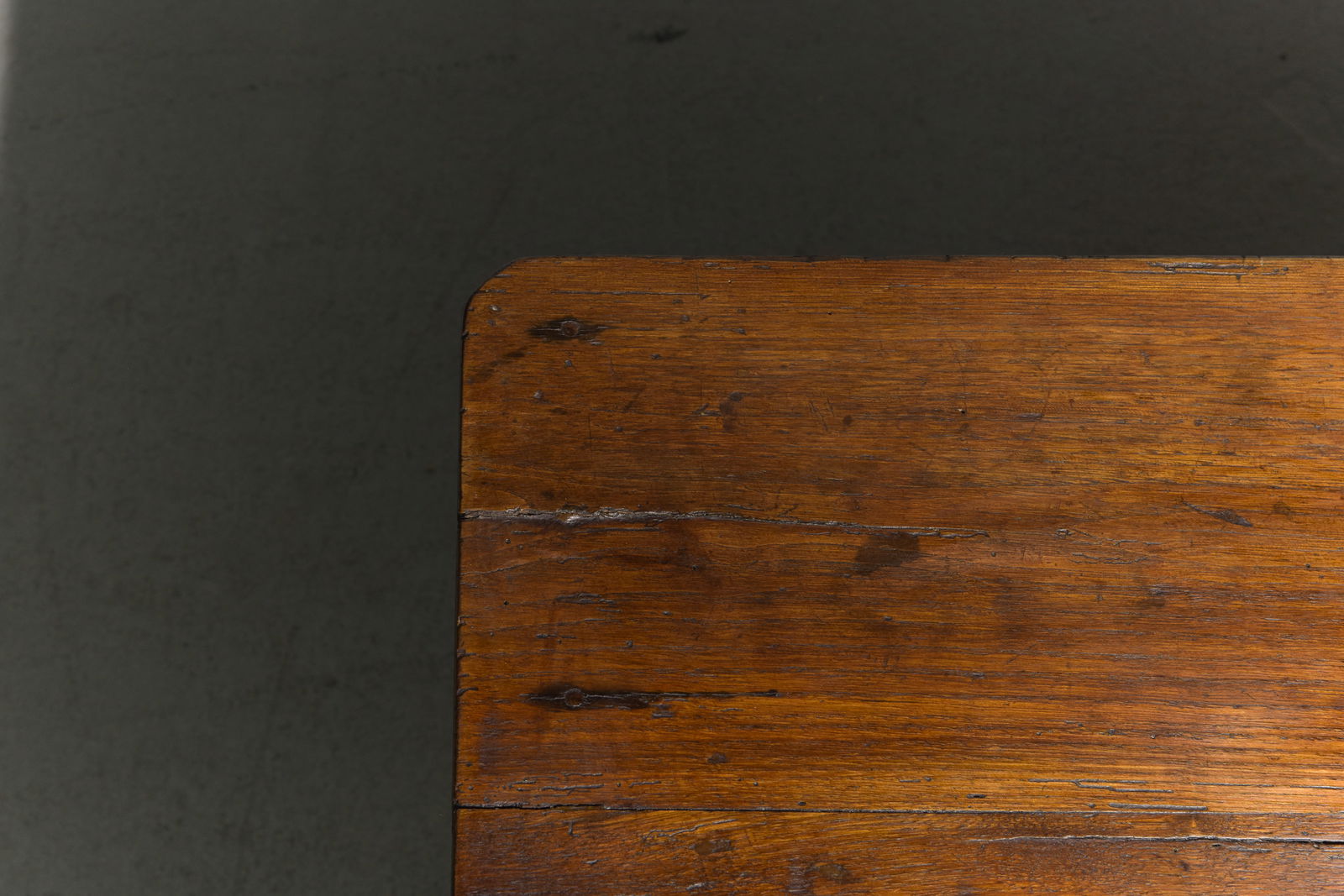 French Rustic Chestnut Coffee Table with Drawer - 5