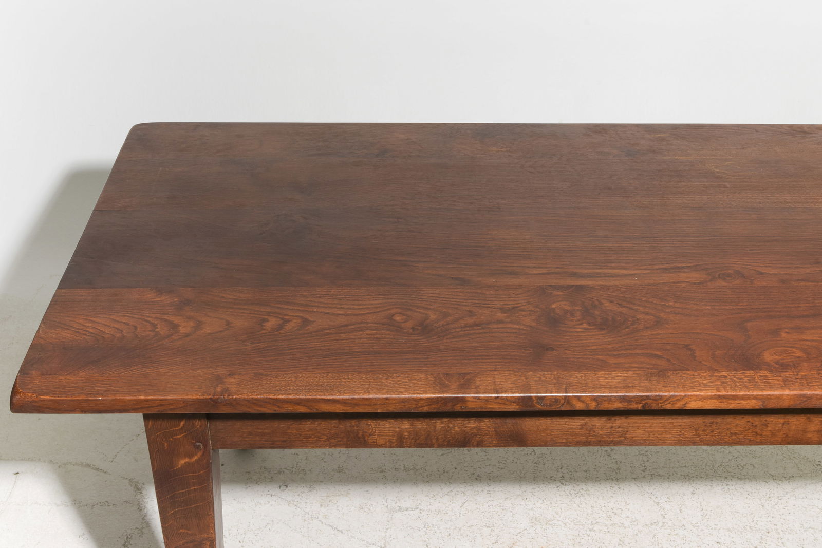 French Solid Oak Farmhouse Table - 2