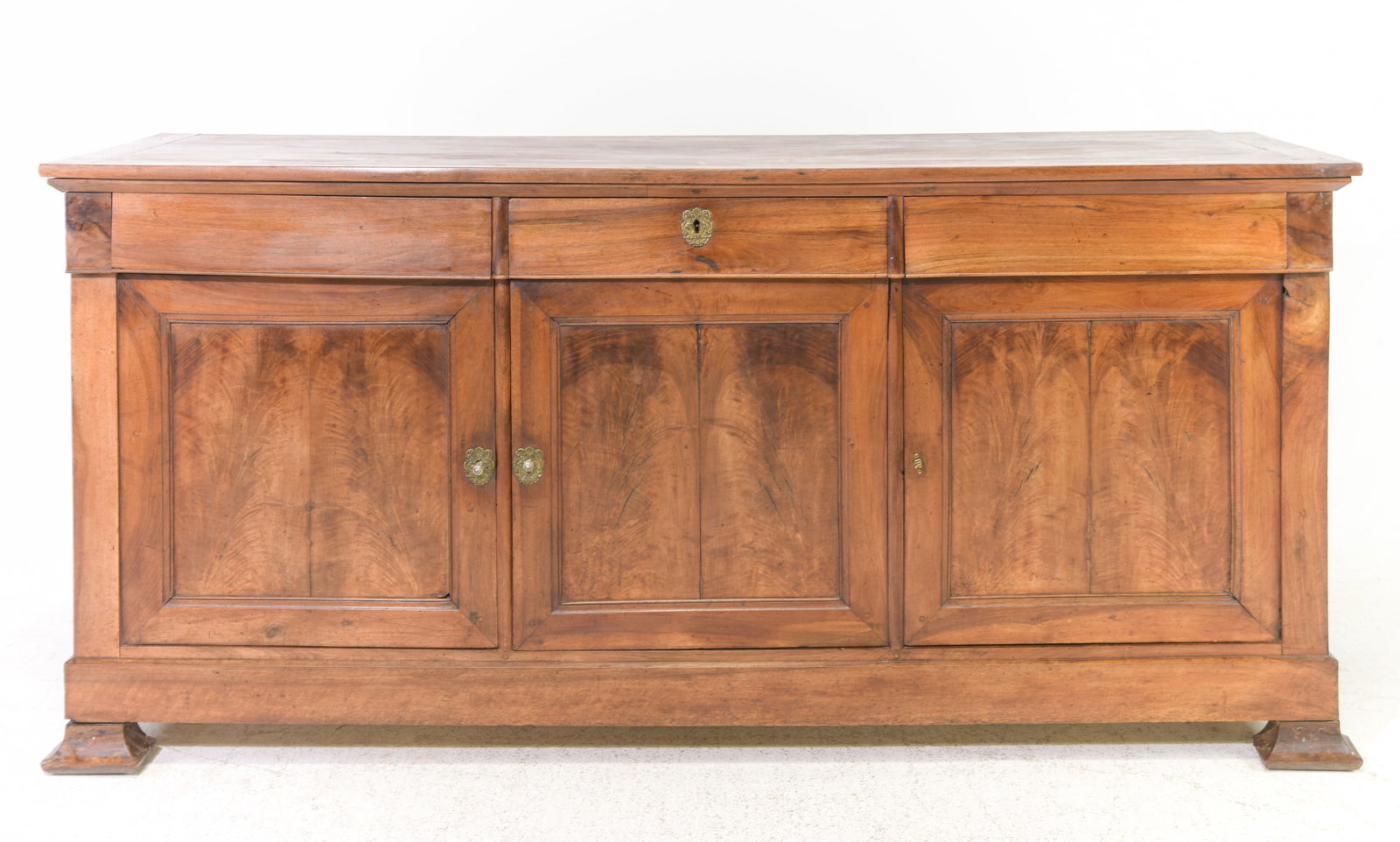 French Walnut Three Door Sideboard (1 of 7)