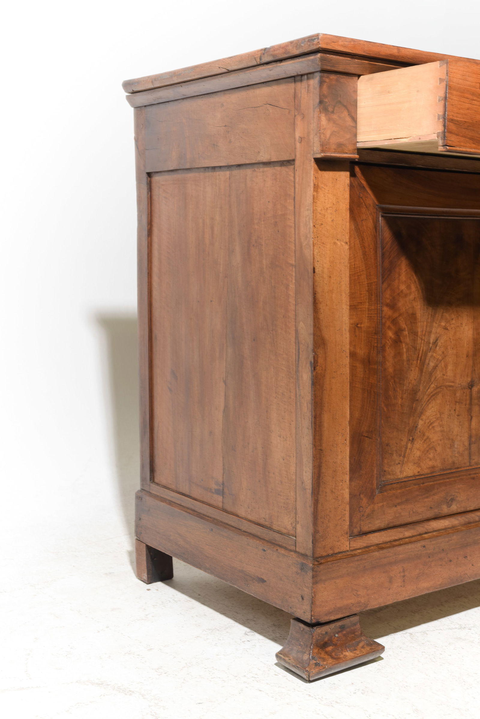 French Walnut Three Door Sideboard - 6