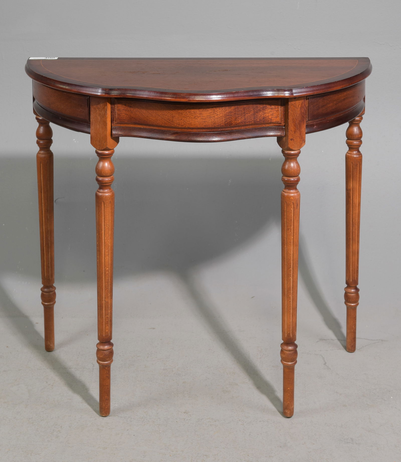 English Mahogany Side Table / Console (1 of 4)