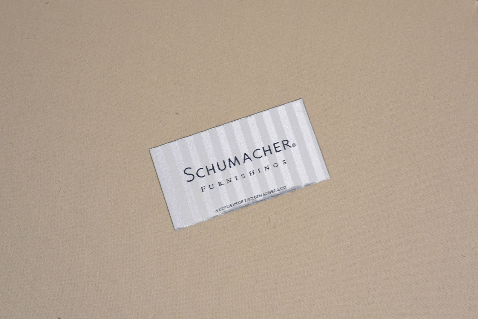 Schumacher Button Tufted Ottoman / Stool - 4