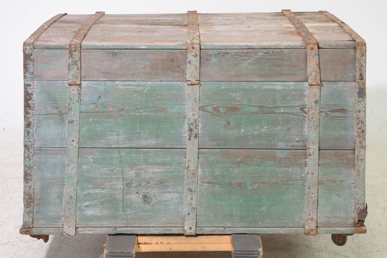 Rustic Painted Trunk - 6