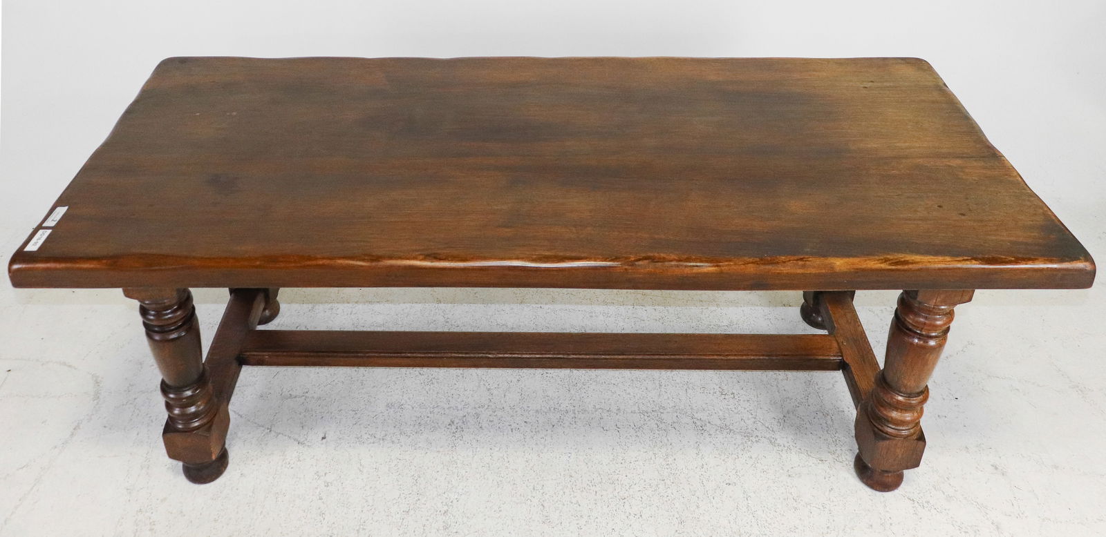 Louis XIV Style Solid Oak Farmhouse Table - 2