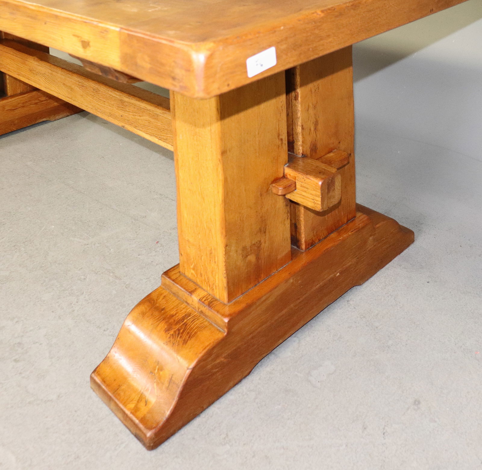 French Solid Oak Monastery / Farmhouse Table - 3
