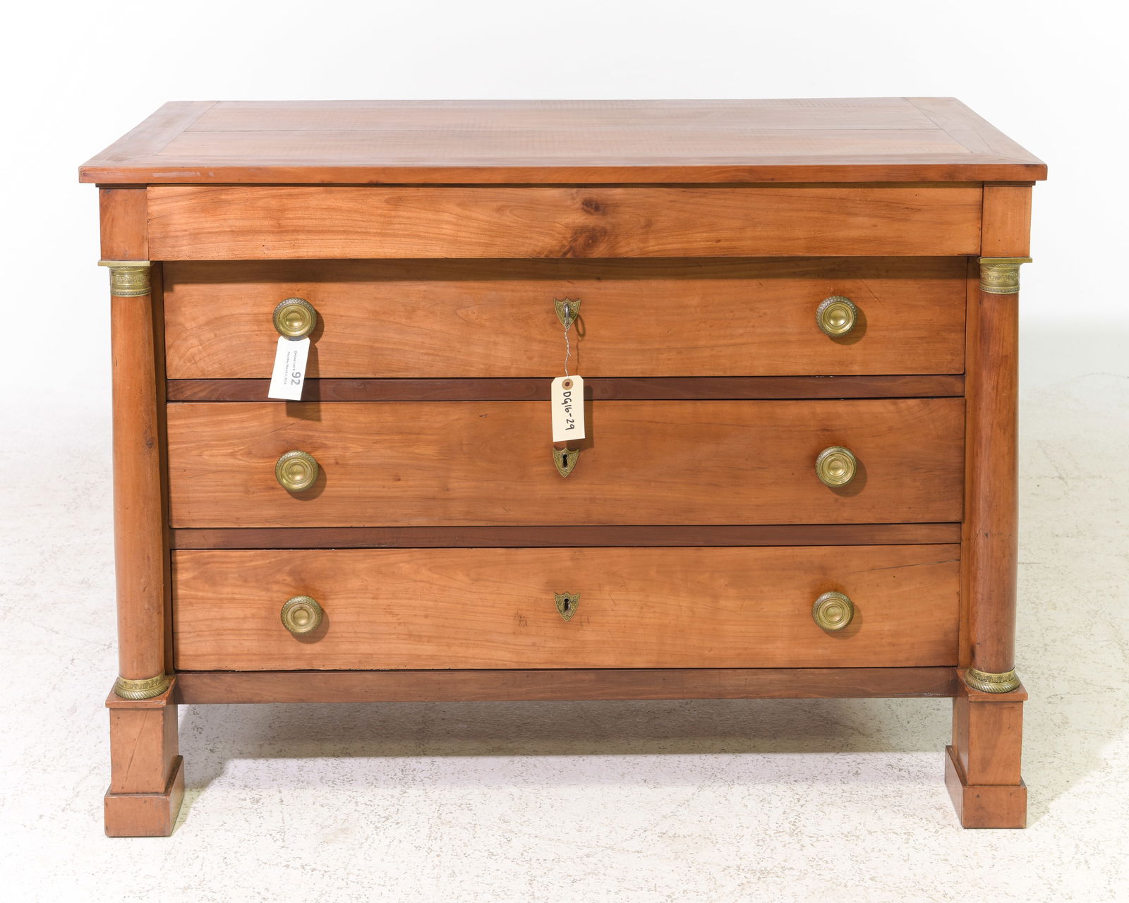 French Empire Style Fruitwood Chest (1 of 6)