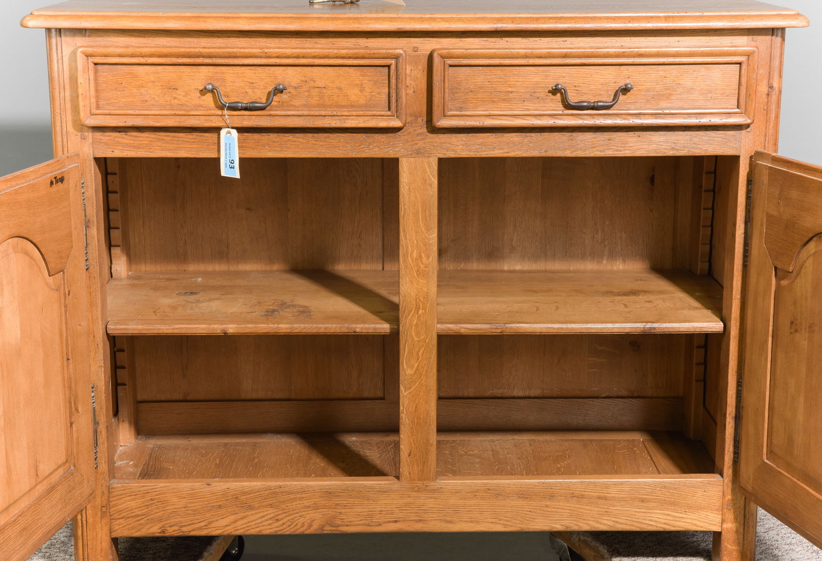 French Provincial Oak Buffet / Sideboard - 2