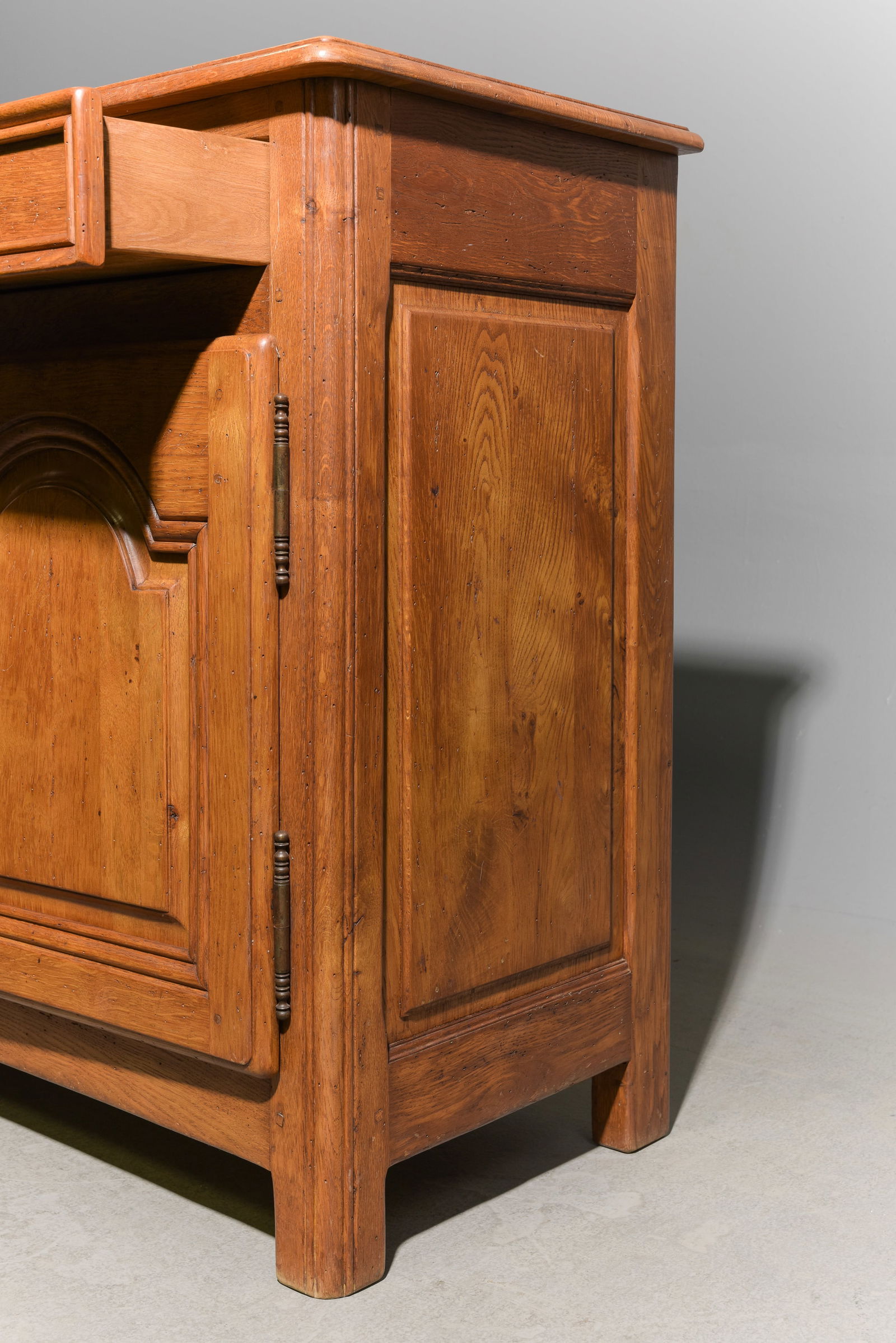 French Provincial Oak Buffet / Sideboard - 4