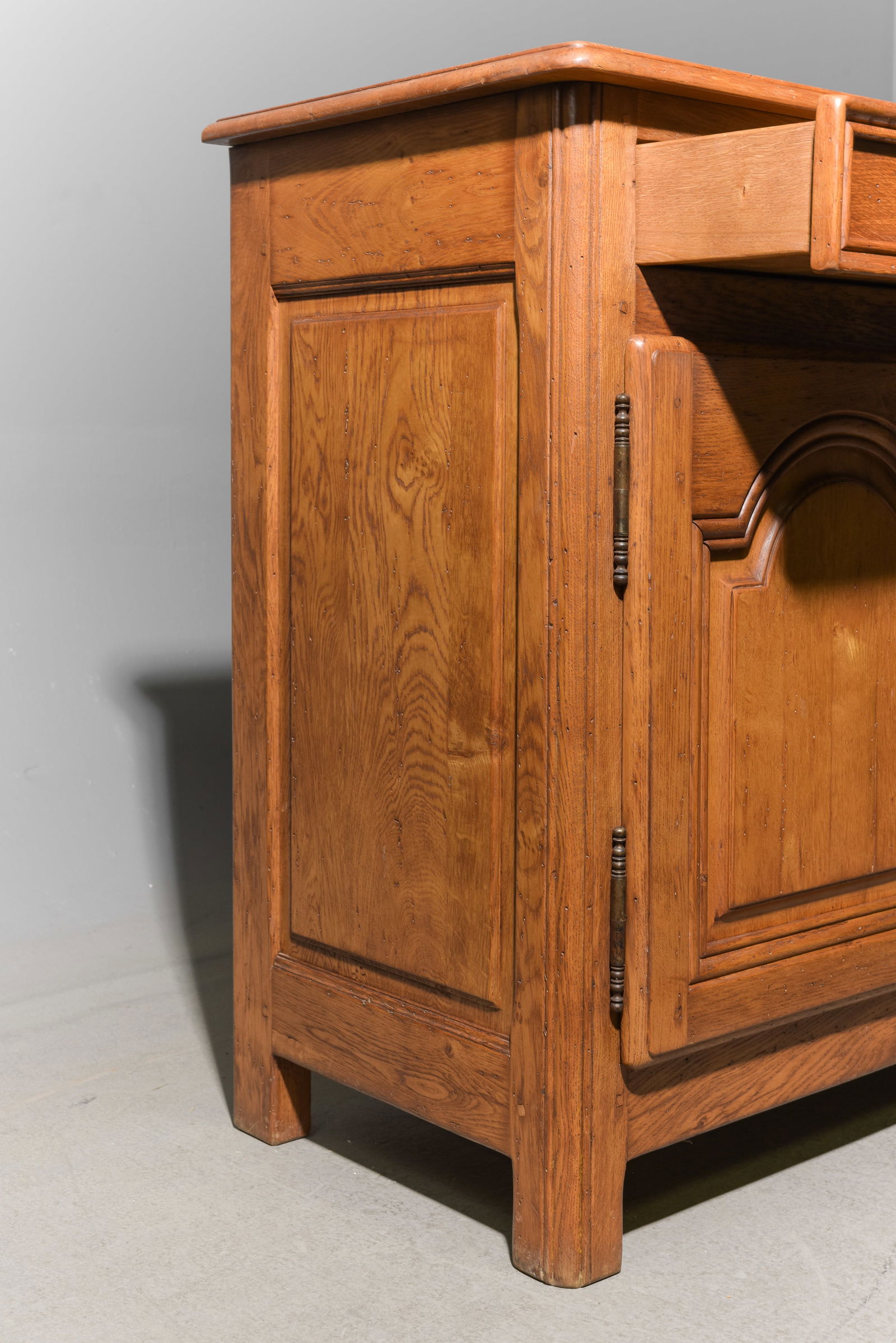 French Provincial Oak Buffet / Sideboard - 5